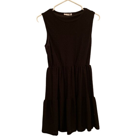 Maddy & Nell Ladies Large Black Mini Dress - Picture 1 of 2